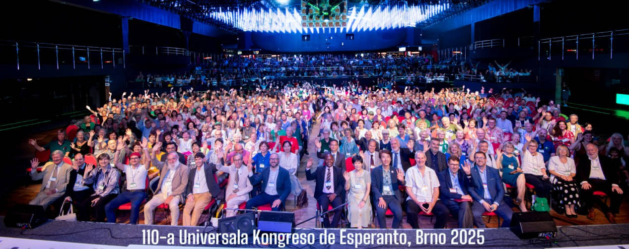 Slavnostn&iacute; zah&aacute;jen&iacute; 110. Světov&eacute;ho kongresu esperanta v Brně 2025